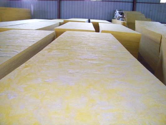 Bare Glasswool Board - High-Temp HVAC Acoustic Insulation Waterproof Reaction to Fire Class a