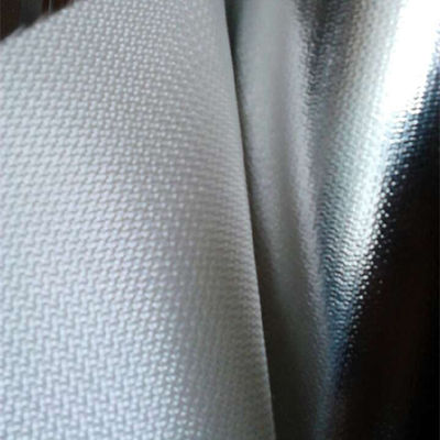 Flame Retardant Aluminum-Glass Cloth Foil Facing - Duct Wrap and Mineral Wool Lamination for Building Insulation