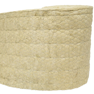 Customizable Wire Mesh Faced Rock Wool Blanket for Specialized Industrial Applications